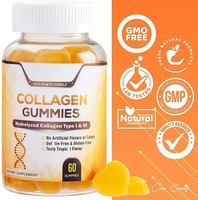 Quantité minimale de commande pour la croissance des cheveux vitamines multi-peptides gommes collagène boisson gommée