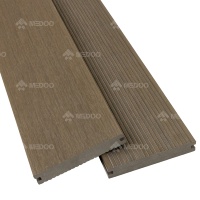 140*23mm WPC Capped Co-Extrusion Composite Hohldeck Außen deck für Pool Garden Park