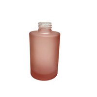 Bouteilles en verre personnalisées pour diffuseur de parfum d'ambiance, diffuseur à bâtonnets, diffuseur de parfum d'intérieur, diffuseur d'huiles essentielles avec revêtement par pulvérisation, MOQ flexible