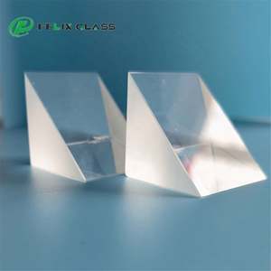 ปริซึมสามเหลี่ยมมุมฉาก 90 องศา วัสดุแก้วออปติคอล FELIX BK7/K9/CaF2/ฟิวส์ซิลิกา หรือวัสดุ IR - Product Image 5