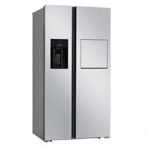 Réfrigérateur intelligent Hisense 606L <span class=keywords><strong>avec</strong></span> <span class=keywords><strong>distributeur</strong></span> <span class=keywords><strong>d</strong></span>'<span class=keywords><strong>eau</strong></span>, sans givre, étagères en verre et en fil métallique en option, fourni par le fabricant - Product Image 1