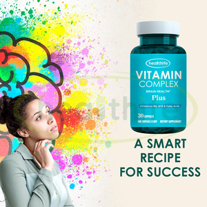 Suplemento dietético de proveedor Healthife Vitaminas B6,B12 Ácido fólico PS Cápsula de fosfatidilserina Suplemento cerebral - Product Image 5