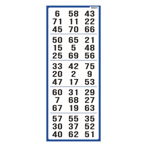 Custom Bingo Card Printing Service Free Design Template Sizes Logo Personalized for Your Event - Product Image 5