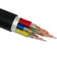 Cable de Alimentación Premium VV22 con Conductor de Cobre Blindado con Cinta de Acero, Revestimiento de PVC, Clasificación IP68, 0.6/1kV para Entierro Directo y Cableado Industrial