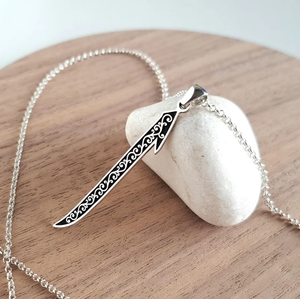 Collana Elif Personalizzata in Acciaio Inossidabile, Gioielli Islamici, Ciondolo con Lettera Araba, Simbolo di Fede <span class=keywords><strong>Tawhid</strong></span> - Product Image 5