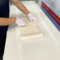 Laminoir à pâte automatique pour boulangerie, machine à saupoudrer la farine avec épaisseur de pâte uniforme