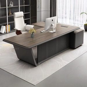 مكتب تنفيذي للأثاث التجاري، مكتب مكتبي حديث، مكتب مكتبي على شكل حرف L، مكتب مكتبي معياري، مكتب تنفيذي فاخر - Product Image 1