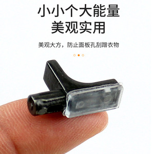 Stainless Steel <b>Shelf</b> Support <b>Bracket</b> <b>Black</b> Durable Nordic Style Cabinet Hardware Accessory - Product Image 5