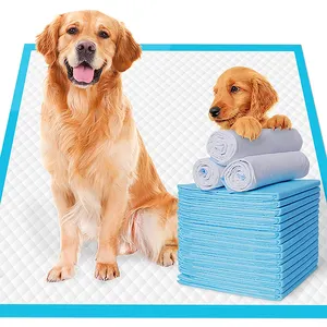 강아지 화장실 훈련 패드 방수 누출 방지 강아지 오줌 패드 6 레이어 개 훈련 패드 애완 동물 훈련 매트