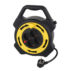Tambour d'<span class=keywords><strong>enrouleur</strong></span> de câble électrique de <span class=keywords><strong>prix</strong></span> usine bobine de rallonge de prise de Type allemand - Product Image 3