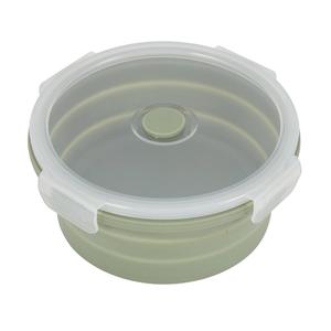 Juego de 3 Recipientes Plegables de Silicona para Almacenamiento de Alimentos, Tazón de Silicona para Ensaladas para Lonchera - Product Image 6