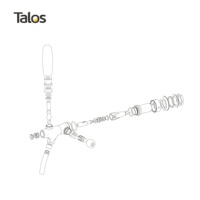 Robinet à bière en laiton TALOS Flow Control, distributeur de boissons, robinet à bière standard