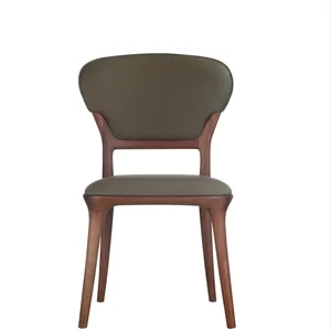 优质时尚家居家具办公家具实木 + 软垫舒适S椅