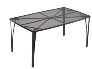 Outdoor Garden Mesh Iron <strong>Bistro</strong> Table - Product Image 3