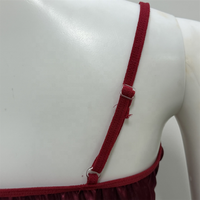 Ensemble de lingerie sexy en dentelle pour femme, caraco à fines bretelles et short en soie glacée, deux pièces, tenue de nuit d'été