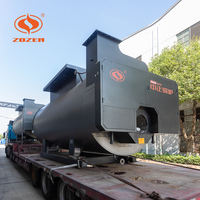 Chaudière horizontale à tubes de feu pour eau chaude industrielle - Contrôle entièrement automatique, faible consommation de carburant, prix usine Chine
