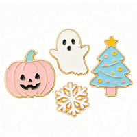 Pins de Metal Esmaltados con Logotipo Personalizado Directo de Fábrica, con Impresión UV, para Ropa y Decoración