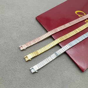 New Hot Selling Striped Bracelet, Stainless Steel 18K Gold Bracelet Fashion Bracelet, Birthday Gift for Men and Women - Product Image 5