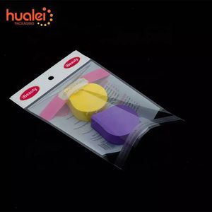 Nhà Máy Bán buôn tùy chỉnh Nắp kéo rõ ràng nhựa OPP tự dính Giấy bóng kính CELLO túi với tiêu đề cho mỹ phẩm - Product Image 1