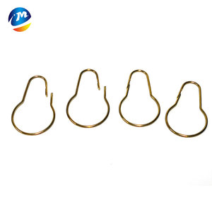 Mạ Kẽm Vàng Đa-Chức Năng Kim Loại Lê Hình Sắt Móc Cho Phòng Tắm Rèm Cho Vòi Hoa Sen Rèm Tổ Chức - Product Image 4