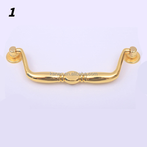 Fábrica al por mayor Retro aleación Metal madera joyero manija <span class=keywords><strong>para</strong></span> maleta de cuero - Product Image 5