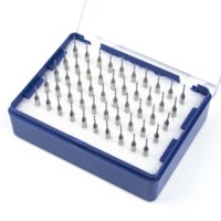 Mesin mata bor CNC karbida baja Tungsten, Kit modul Sensor papan sirkuit cetak Mini 10mm PCB Aloi