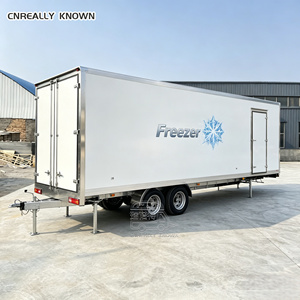 Remorque frigorifique portable en acier inoxydable pour le stockage de denrées alimentaires et de boissons, usage intensif - Product Image 4