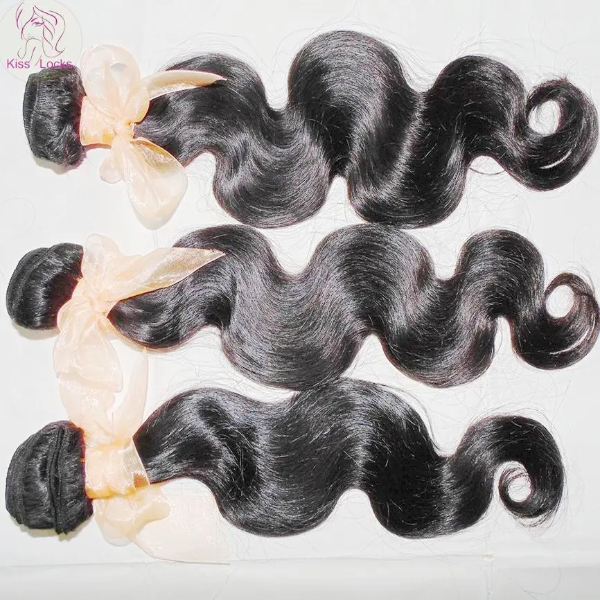 Kiss Locks Raw Hair Virgin Brazilian Wet and Wavy Hair Big Wave No fillers Same Cuticle 10A RARE