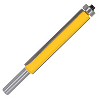 1 pièces 8mm Tige Affleurant Routeur Bit 8*12.7*76mm Longue Routage Fraises roulements mèches à Bois Rainurage lames