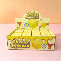 Jouet Squishy en Mousse PU Southpeak à Rebond Lent, Thème Fromage, Mochi, pour Thérapie Manuelle, Outil de Soulagement de l'ADHD, de l'Autisme et de l'Anxiété, Sensible, DPS