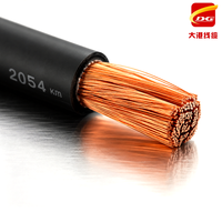 Câble de soudage YH 10 mm² 16 mm² 25 mm² 35 mm² 50 mm² 70 mm² Câble en caoutchouc H01N2-D 1/0 2/0 AWG Flexible en caoutchouc