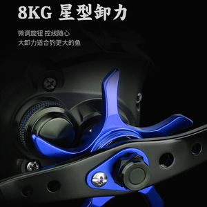 Carrete de pesca de metal para mano derecha 0009517 para pesca en estanques y embalses - Product Image 3