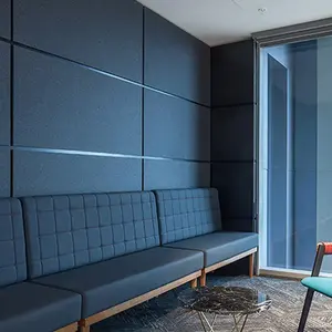 DIY Self PET Acoustic Panels High Density Sound Absorbing Polyester Acoustic Panels For Office