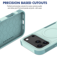 Coque de protection magnétique robuste anti-chute et antichoc pour iPhone 17 16 15 14 13 12 11 Pro Max 7 8 Plus