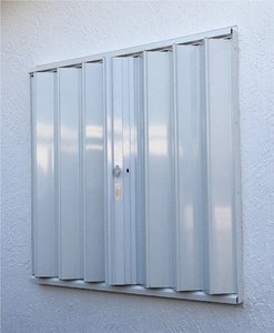 TOMA Màn Trập Bão Rèm Nhôm Accordion Màn Trập CuộN Ngoài Trời Màn Trập Chịu Lực Lớn Cho Bão - Product Image 1