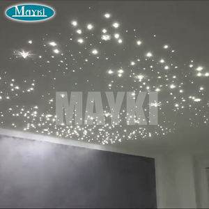 <span class=keywords><strong>Mayki</strong></span> Branch Dispositif d'éclairage à fibre optique RGBW Changement de couleur avec roue scintillante Source de lumière à fibre optique pour le plafond des étoiles - Product Image 6