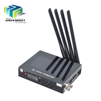 Codificador de Cámara Económico 4G con 3 Ranuras SIM, Transmisión en Vivo, WiFi, H.264/265, Dispositivo IPTV