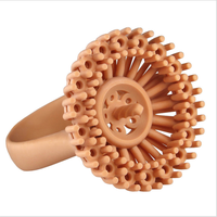 SLA UV固化红色蜡光聚合材料3D打印，0.02mm高精度，定制珠宝、牙科模型和人物模型原型