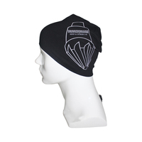 Gorro de calavera con forro para casco de lana de algodón reflectante personalizado