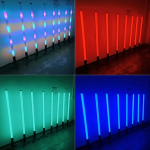 360 Degrés Sans Fil RGBW LED Lumineux Pixel Tube Bar Lumière Pleine Couleur Matrice Lumière pour DJ Paysage Chaud Blanc Danse Lampe <span class=keywords><strong>De</strong></span> Table - Product Image 5