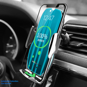 H8 coche cargador inalámbrico inteligente <span class=keywords><strong>Sensor</strong></span> de infrarrojos Multi-funcional 10W cargador inalámbrico de carga del teléfono de soporte - Product Image 5