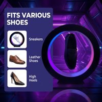 Support de présentation de chaussures flottant avec télécommande et lumière LED 16 couleurs