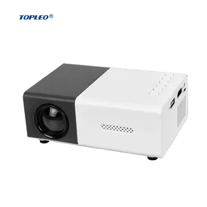 Topleo Android For Projector Screen 3d Hologram Mini Portable Wall Less Cinema Smart Projector