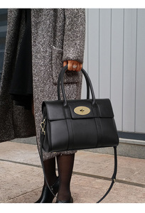 Sacs à bandoulière en cuir véritable de haute qualité pour femmes, sacs fourre-tout de créateur grande capacité, sacs messager à bandoulière pour dames, sacs à main tendance - Product Image 4