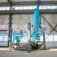 Offre Spéciale : Machine de Forage de Puits d'Eau Hydraulique Entièrement Automatique sur Chenilles, Profondeur 400m, avec Moteur