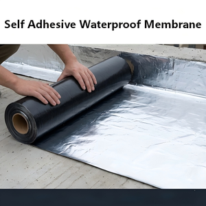 Factory Price Self Adhesive <b>Bitumen</b> Waterproof Membrane for Tunnel Project Roofing Felt Adhesive - Product Image 3
