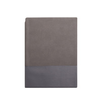 Set de Regalo de Cuaderno Espiral A5 de PVC para Actas de Reuniones y Registro Anual con Logotipo Personalizado