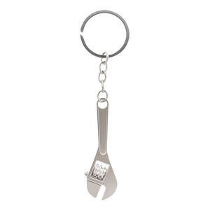 Mini Metal Adjustable Wrench Keychain Creative Car Key Accessory Gift Pendant - Product Image 5
