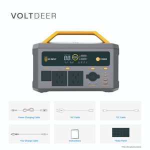 Xách tay đa chức năng năng lượng mặt trời Máy phát điện trạm LiFePO4 Pin MPPT điều khiển đèn pin xì gà nhẹ hơn cho off-lưới sử dụng - Product Image 4