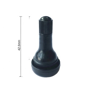 Buse de pneu en caoutchouc d'usine directe TR415 <span class=keywords><strong>tr</strong></span> <span class=keywords><strong>413</strong></span> tige de <span class=keywords><strong>valve</strong></span> chromée pour pièces automobiles - Product Image 1